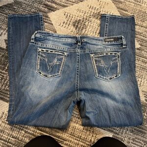 Vigoss Women's plus size Straight Leg Jeans